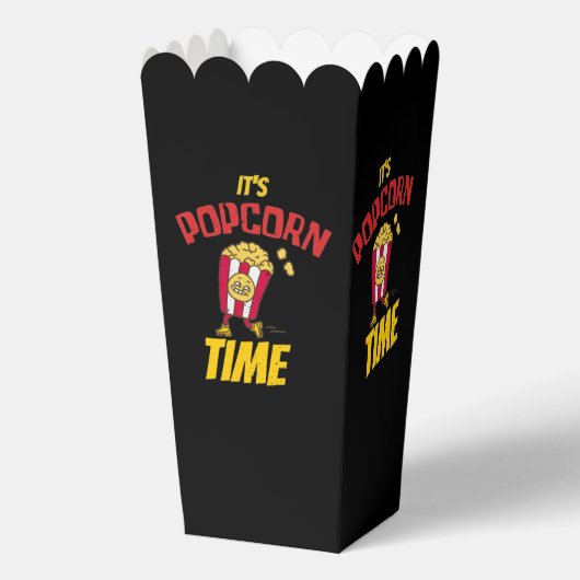 It's Popcorn Time Funny Bedankdoosjes (Voorkant)