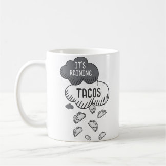 It'S Raining Tacos Funny Taco Koffiemok