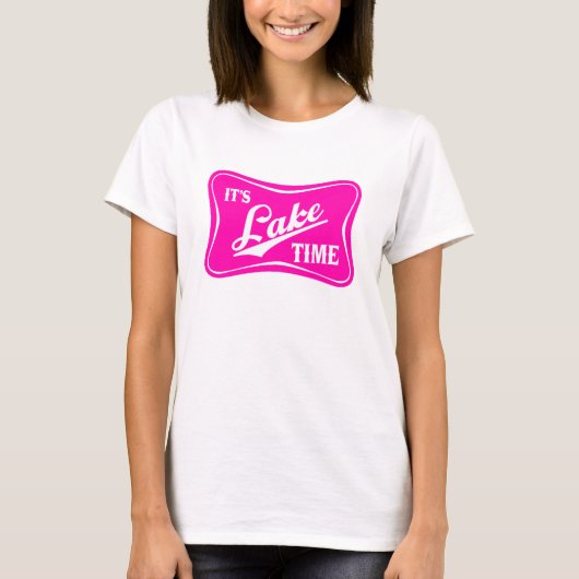 It's River Time T-Shirt – Retro Summer Float Trip (Voorkant)
