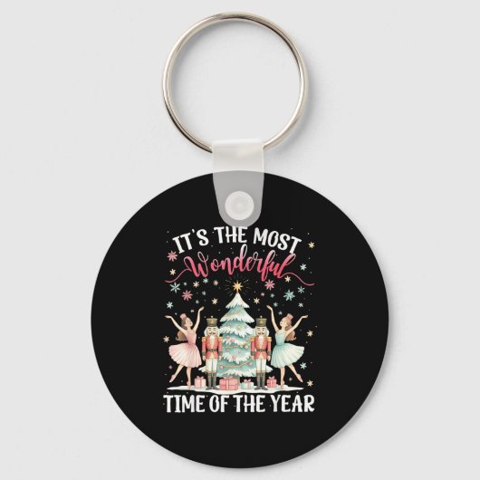 It's The Most Wonderful Time Of The Year Nutcracke Sleutelhanger (Voorkant)