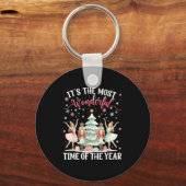 It's The Most Wonderful Time Of The Year Nutcracke Sleutelhanger (Voorkant)