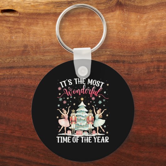 It's The Most Wonderful Time Of The Year Nutcracke Sleutelhanger (Voorkant)
