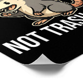 It's Trash Can Not Trash Can't Ossum Fun Poster (Hoek)