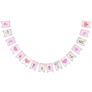 ☆ITS une bannière de coutume du BÉBÉ GIRL☆