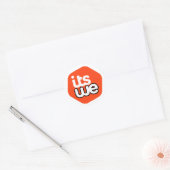 It's We - parody logo - 20 stickers (Enveloppe)