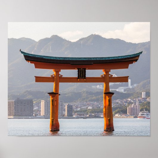 Itsukushima Shrine, Japan Poster (Voorkant)