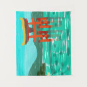 Itsukushima Shrine Wandkleed (Voorkant)