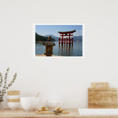 itsukushima torii japan poster (Keuken)