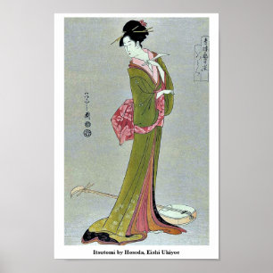 Itsutomi van Hosoda, Eishi Ukiyoe Poster