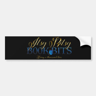 Itsy Bitsy Book Bits Bumpersticker