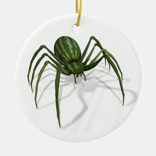 Itsy Bitsy Melon Spider Keramisch Ornament (Voorkant)