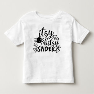 Itsy Bitsy Spider Halloween Kinder Shirts