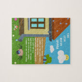 Itsy Bitsy Spider Nursery Rhyme Puzzle (Horizontal)