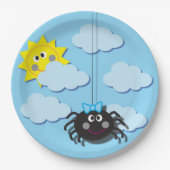 Itsy Bitsy Spider Party Bord (Voorkant)