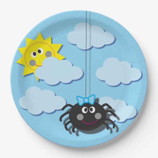 Itsy Bitsy Spider Party Bord (Voorkant)