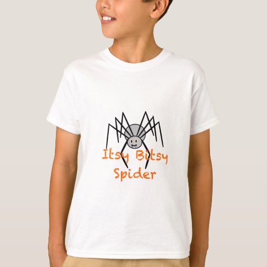 Itsy Bitsy Spider T-shirt (Voorkant)