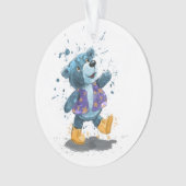 Itsy Bitsy Teddy Bear Willie Ornament (voorkant)