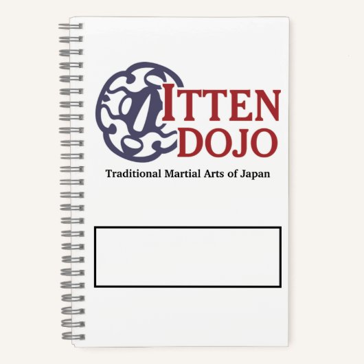 Itten Dojo Student Notitieboek (Voorkant)