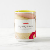 Itty Bitty Bakers Logo Mok (Midden)