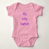 Itty Bitty Baptist T-shirt (Voorkant)