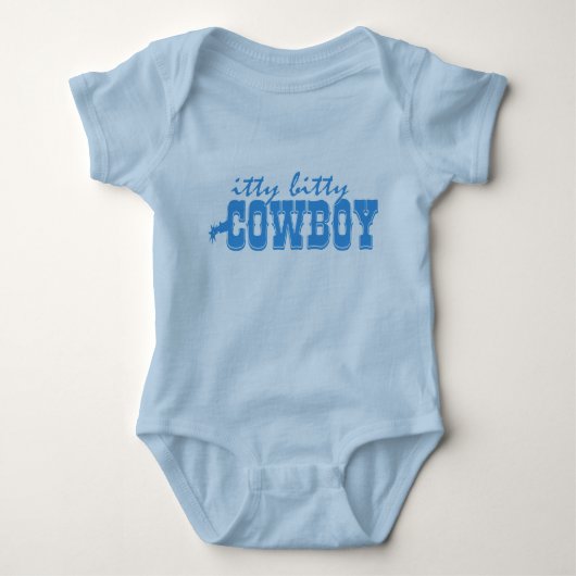Itty Bitty Cowboy Romper (Voorkant)