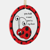 Itty Bitty Ladybug Love Ornament (Rechts)