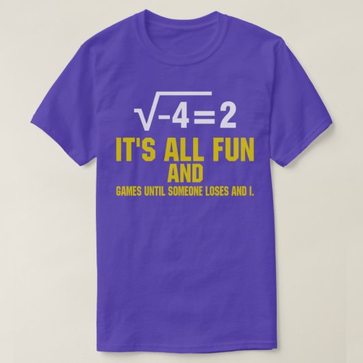 Itx27s Alle Fun en Spelen tot iemand Grappig Wisku T-shirt (Design voorkant)