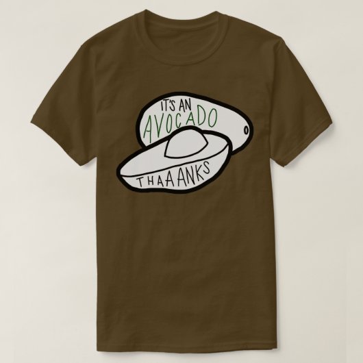 Itx27s een avocado-wijnstok t-shirt (Design voorkant)