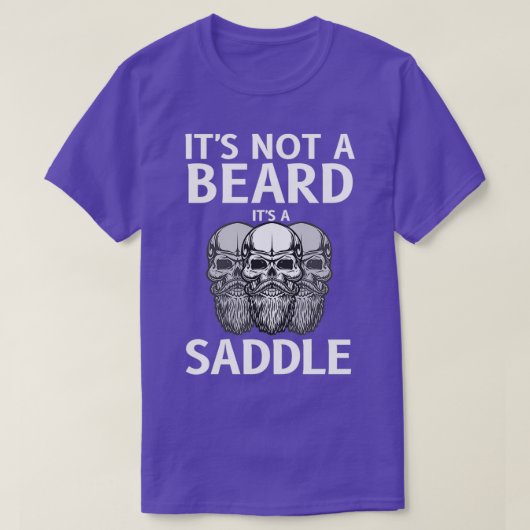 Itx27s geen Beard Itx27s een zadelwierpoot liefde T-shirt (Design voorkant)