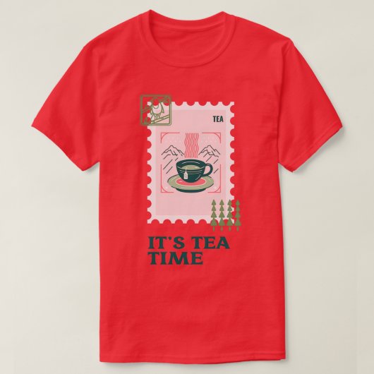 Itx27s theetijd 7 t-shirt (Design voorkant)