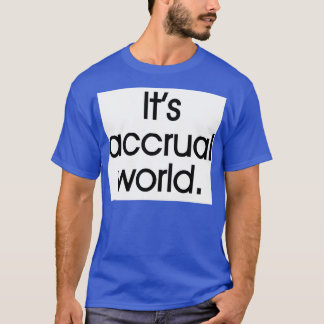 Itx27s transactiewereld 19 t-shirt