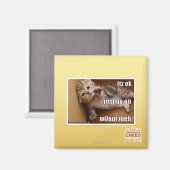 Itz ok, ga gewoon verder zonder fout mannen magneet (Voorkant / Achterkant)