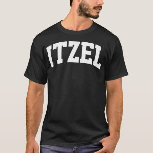 Itzel Naam Familie Retro Sportboog T-shirt
