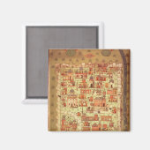 IUK T.5964 Uitzicht van Diyarbakir Magneet (Voorkant / Achterkant)