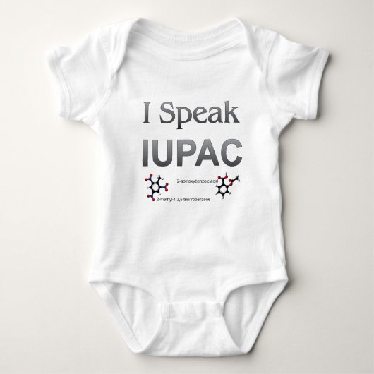 IUPAC International Union Pure & Applied Chemistry Romper (Voorkant)