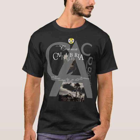 IV Calabria Italia T-shirt (Voorkant)