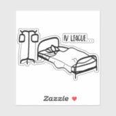 IV League-computersticker Sticker (Vel)