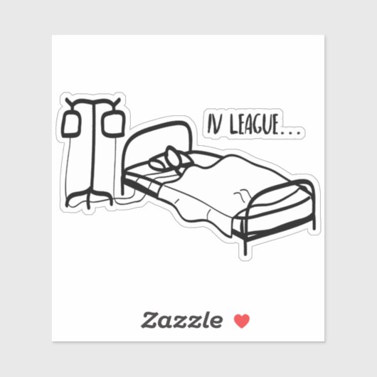 IV League-computersticker Sticker (Vel)