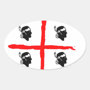 IV - SARDEGNA OVALE STICKER