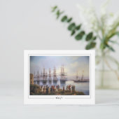 Ivan Aivazovsky #167 - Carte postale d'art fin (Debout devant)