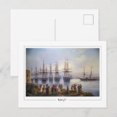 Ivan Aivazovsky #167 - Carte postale d'art fin (Devant / Derrière)