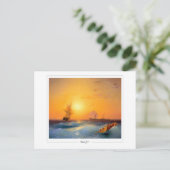 Ivan Aivazovsky #168 - Carte postale d'art fin (Debout devant)
