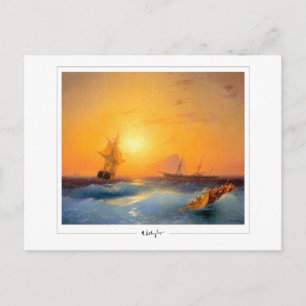 Ivan Aivazovsky #168 - Kunst Postkaart