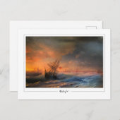 Ivan Aivazovsky #171 - Carte postale Art (Devant / Derrière)