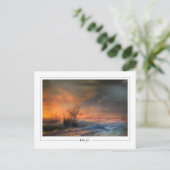 Ivan Aivazovsky #171 - Carte postale d'art fin (Debout devant)