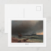 Ivan Aivazovsky #250 - Carte postale d'art fin (Devant / Derrière)