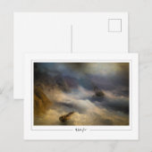 Ivan Aivazovsky #281 - Carte postale d'art fin (Devant / Derrière)