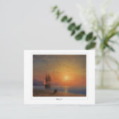 Ivan Aivazovsky #2 - Carte postale d'art fin (Debout devant)