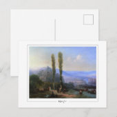 Ivan Aivazovsky #319 - Carte postale d'art fin (Devant / Derrière)