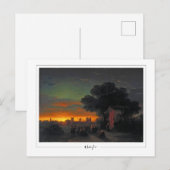 Ivan Aivazovsky #334 - Carte postale d'art fin (Devant / Derrière)